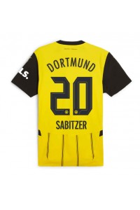 Borussia Dortmund Marcel Sabitzer #20 Jalkapallovaatteet Kotipaita 2024-25 Lyhythihainen